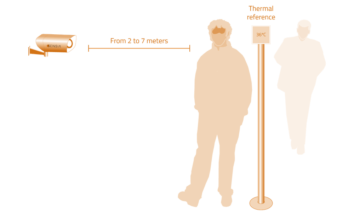 Como funcionam as câmeras de imagem térmica e quais requisitos elas devem atender para serem eficazes?